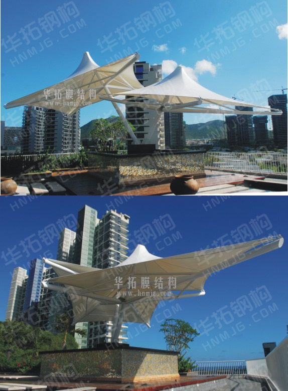 三亚半山半岛空中会所膜结构