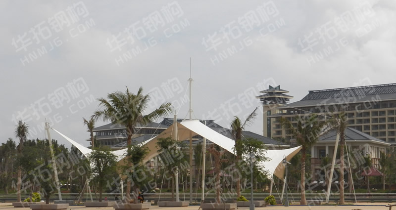 三亚海棠湾游艇码头膜结构